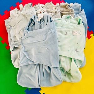 Seven Halo newborn swaddles